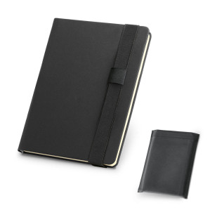 Caderno Capa Dura em Couro Sintético Personalizado