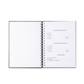 Caderno Capa Fosca Com Pauta Personalizado