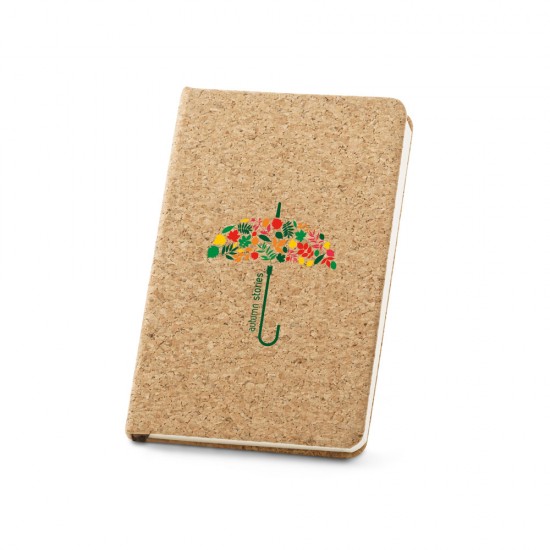 Caderno com Capa Dura Cortiça Personalizado