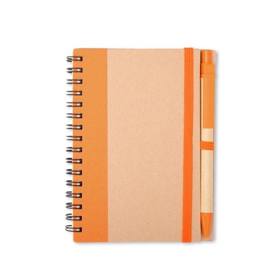 Caderno Ecológico Personalizado com Caneta