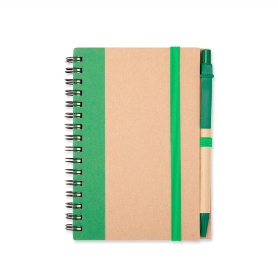 Caderno Ecológico Personalizado com Caneta