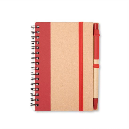 Caderno Ecológico Personalizado com Caneta