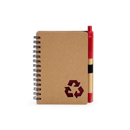 Caderno Ecológico Personalizado com Caneta