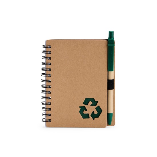 Caderno Ecológico Personalizado com Caneta