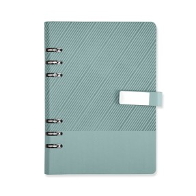 Caderno Fichário Couro Sintético Personalizado
