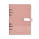 Caderno Fichário Couro Sintético Personalizado