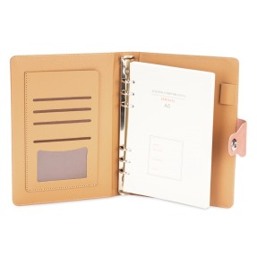 Caderno Fichário PU Personalizado