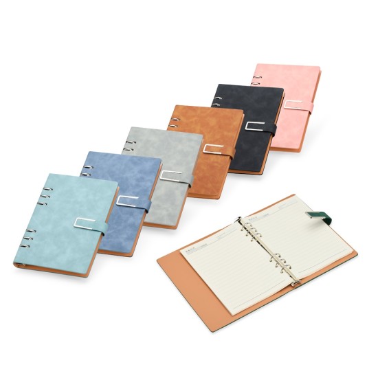Caderno Fichário PU Personalizado