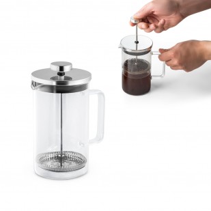 Cafeteira de Vidro Personalizada