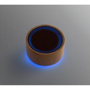 Caixa de Som Bluetooth em Bambu Personalizada