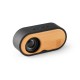 Caixa de Som em Bambu e ABS Personalizada