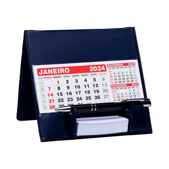 Calendário de Mesa Com Suporte para Rascunho Personalizado