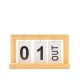 Calendário Permanente Madeira Personalizado