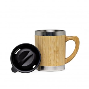 Caneca de Bambu 300ml Personalizada