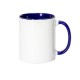 Caneca de Cerâmica com Alça Colorida Personalizada