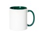 Caneca de Cerâmica com Alça Colorida Personalizada