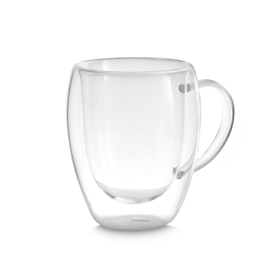 Caneca de Vidro Borossilicato Personalizada