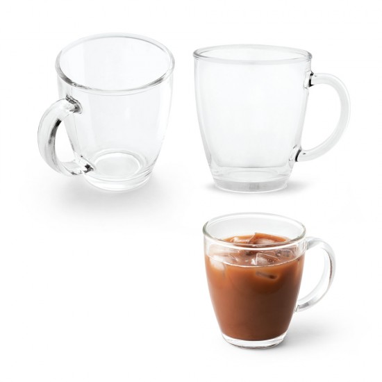 Caneca de Vidro Personalizada