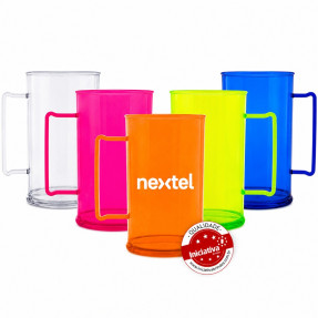 Caneca em PS Cristal 500ml Personalizada