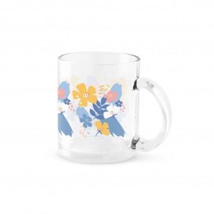  Caneca em Vidro Personalizada