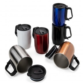 Caneca Inox Parede Dupla 400ml Personalizada