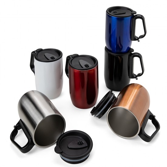 Caneca Inox Parede Dupla 400ml Personalizada