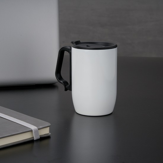 Caneca Inox Parede Dupla 400ml Personalizada