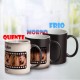 Caneca Mágica de Cerâmica 350ml Personalizada
