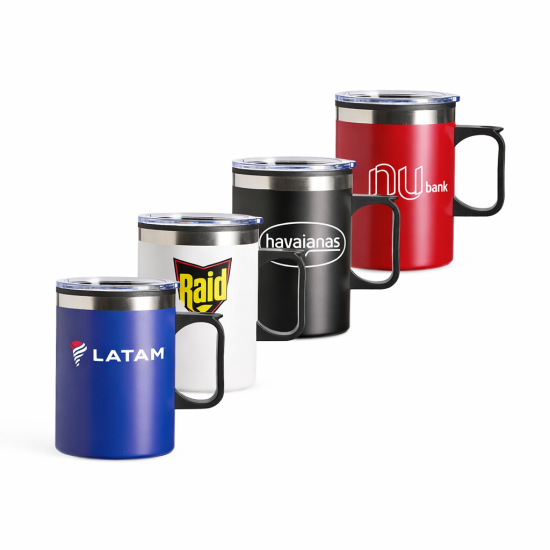 Caneca Plástica 375ml Personalizada