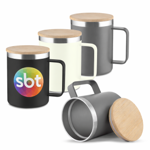Caneca Térmica 400ml em Aço Inox Personalizada