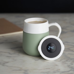 Caneca Térmica 500ml com Display LED Personalizada