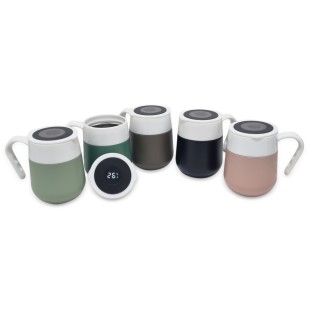 Caneca Térmica 500ml com Display LED Personalizada
