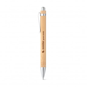 Caneta de Bambu Personalizada