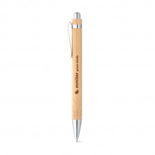 Caneta de Bambu Personalizada