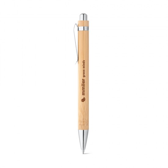 Caneta de Bambu Personalizada