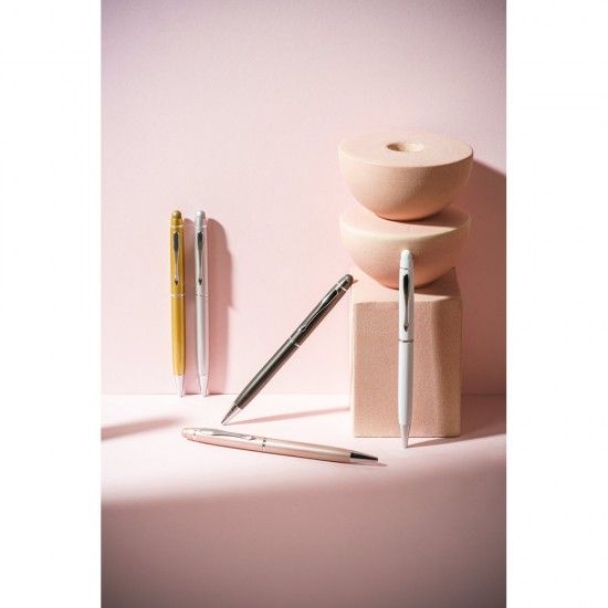 Caneta de Metal com Ponteira Touch Personalizada
