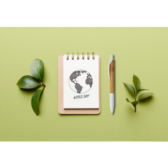 Caneta Ecológica de Bambu Personalizada