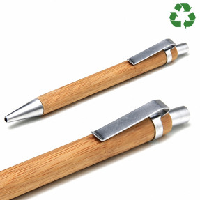 Caneta Ecológica em Bambu Personalizada para Brindes