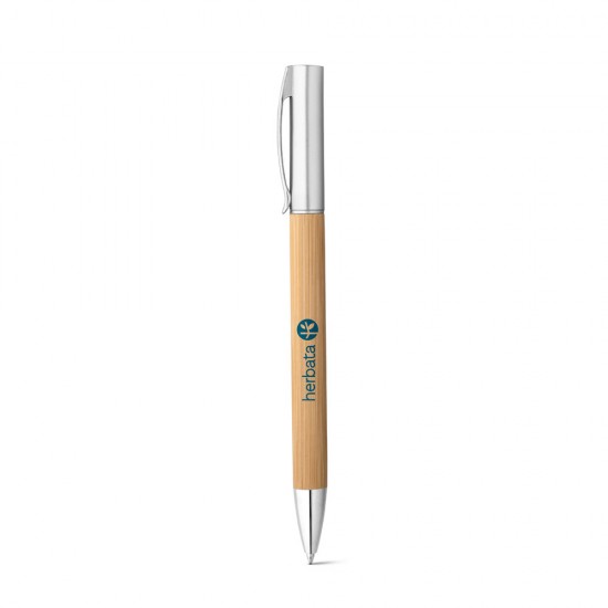 Caneta em Bambu e ABS Personalizada