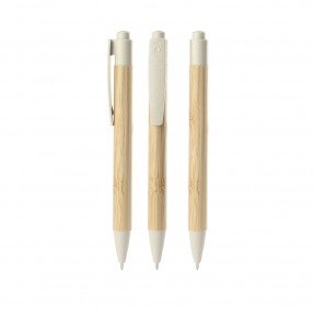 Caneta em Bambu Personalizada