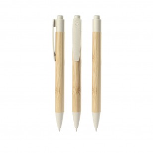 Caneta em Bambu Personalizada
