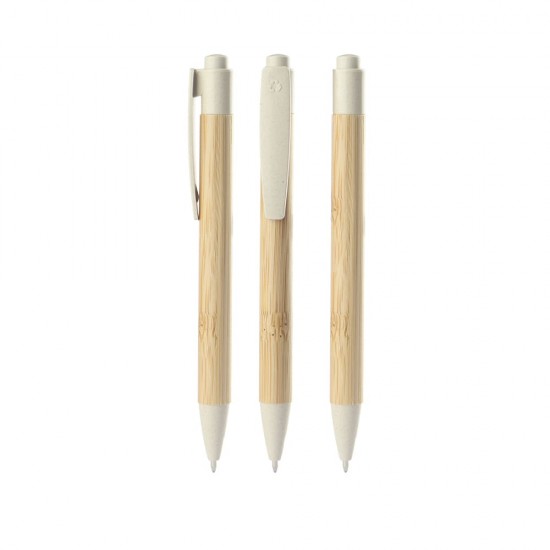Caneta em Bambu Personalizada