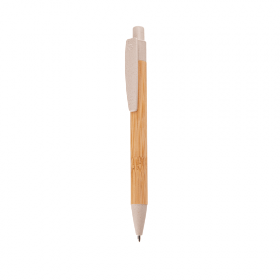 Caneta em Bambu Personalizada