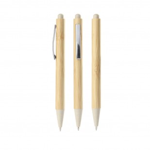 Caneta em Bambu Personalizada