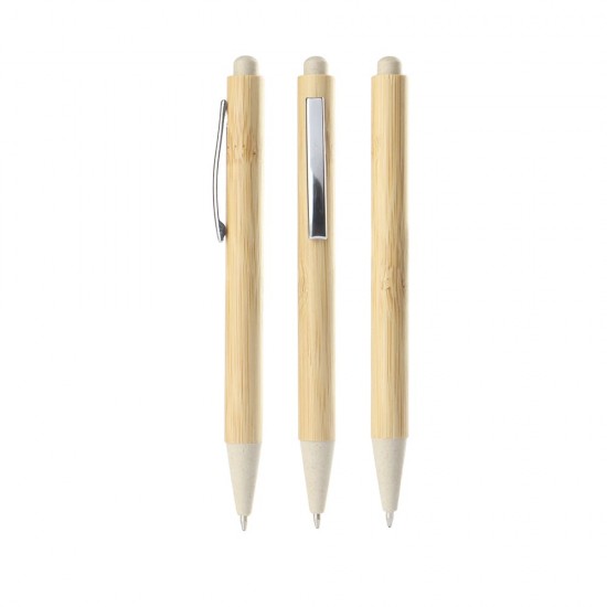Caneta em Bambu Personalizada