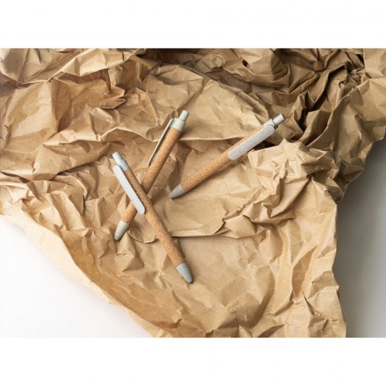 Caneta em Cortiça Personalizada