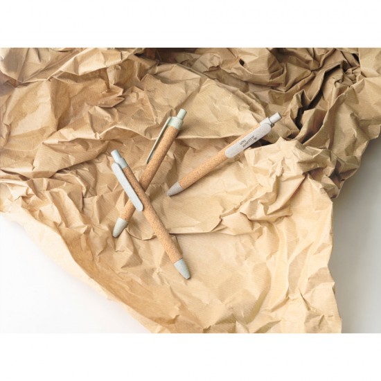 Caneta em Cortiça Personalizada