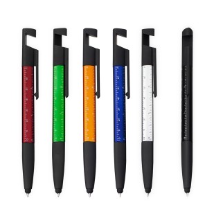 Caneta Plástica Multifunções Personalizada