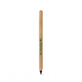 Caneta Sem Tinta com Ponta de liga Metálica em Bambu Personalizada