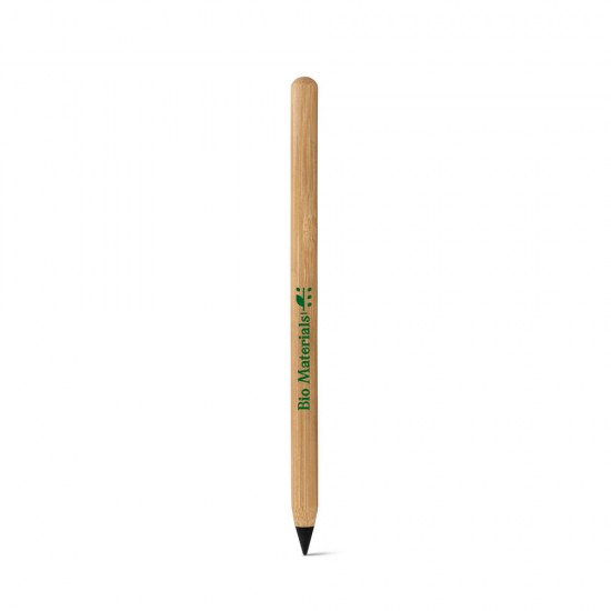 Caneta Sem Tinta com Ponta de liga Metálica em Bambu Personalizada